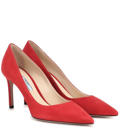 red prada pumps